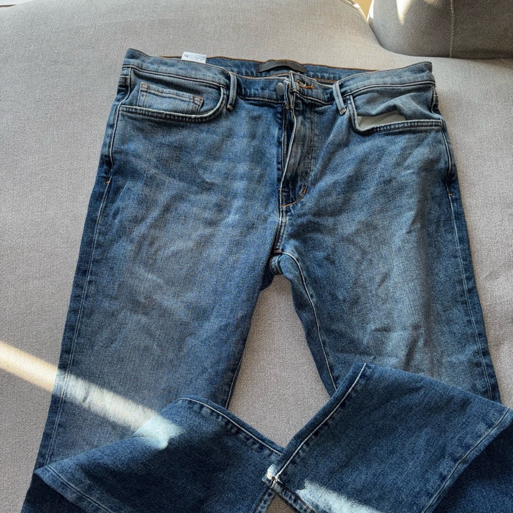 Joe's Jeans Dark Blue Straight Leg Denim